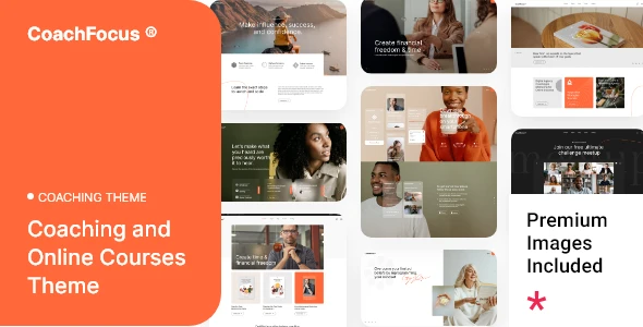 CoachFocus – Coaching & Online Courses WordPress Theme